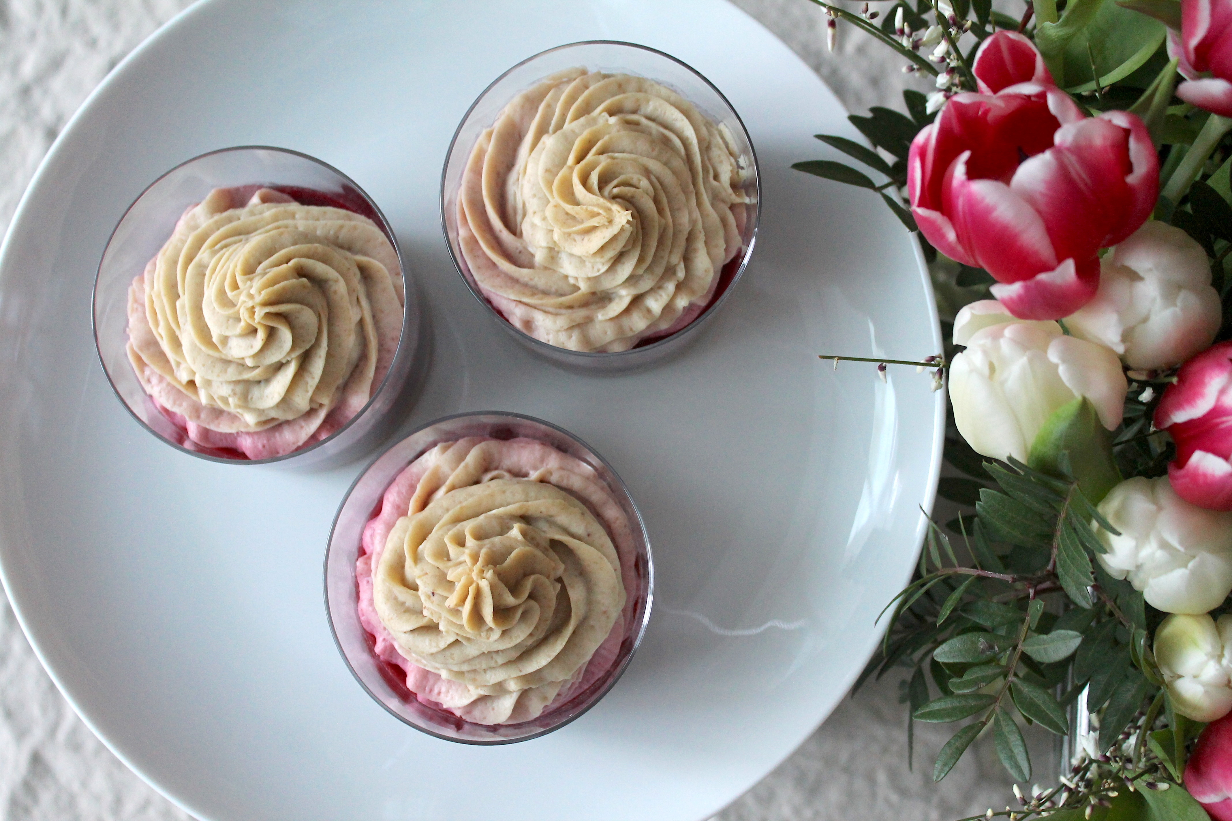 Maronen-Schokoladen-Mousse - ein festliches Dessert in 3 Schichten!